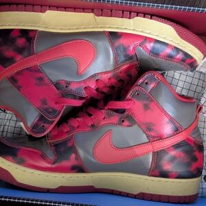 Nike Dunk High 1985 Sneakers Acid Wash With Box Sz10